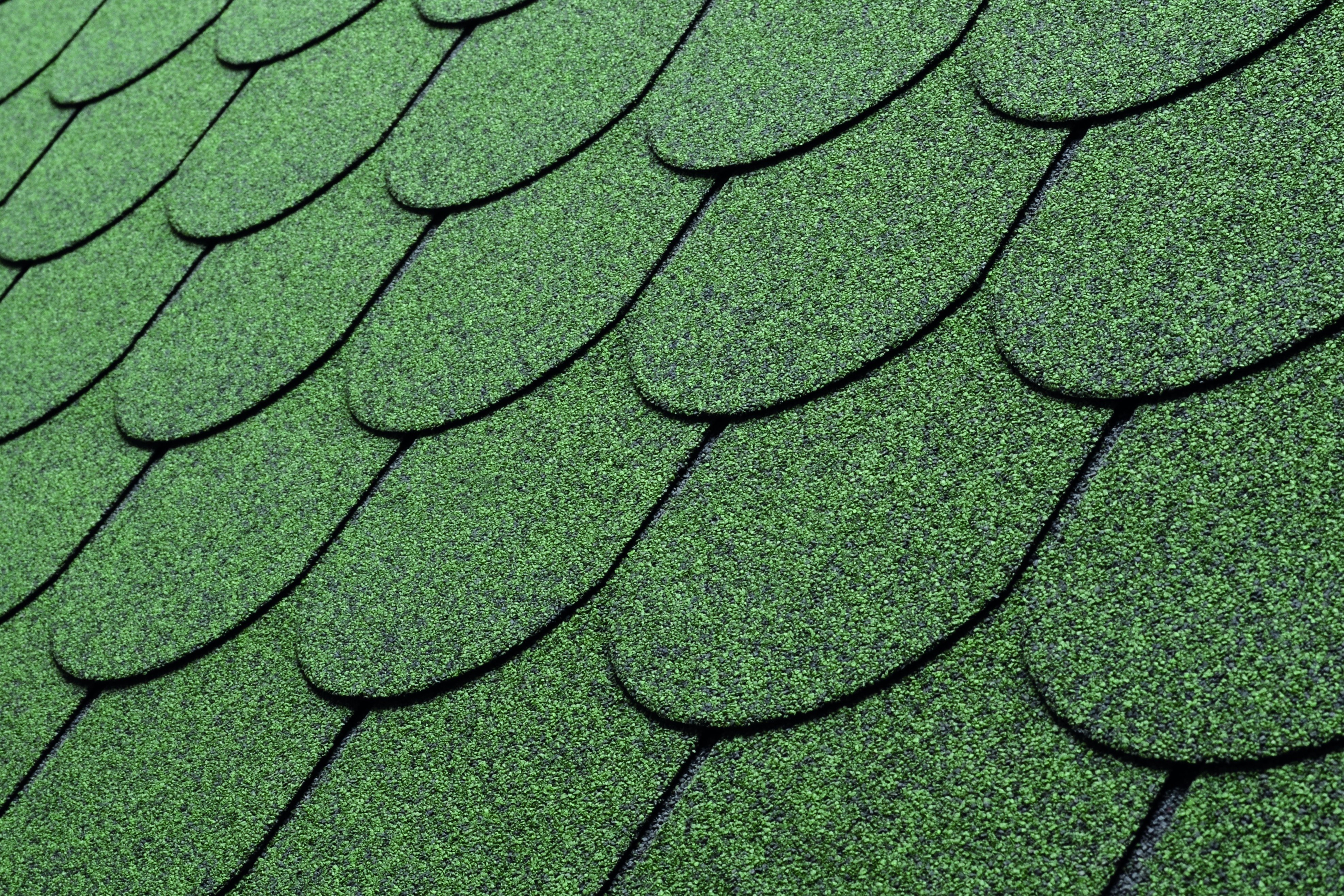 Asfaltový šindel charBIT asfaltový střešní šindel bobrovka zelený